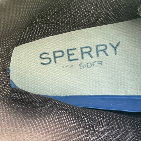 Sperry Top-Sider Boots Mens Size 8.5 Carson Brown Green Leather Canvas STS13572 - Picture 10 of 13